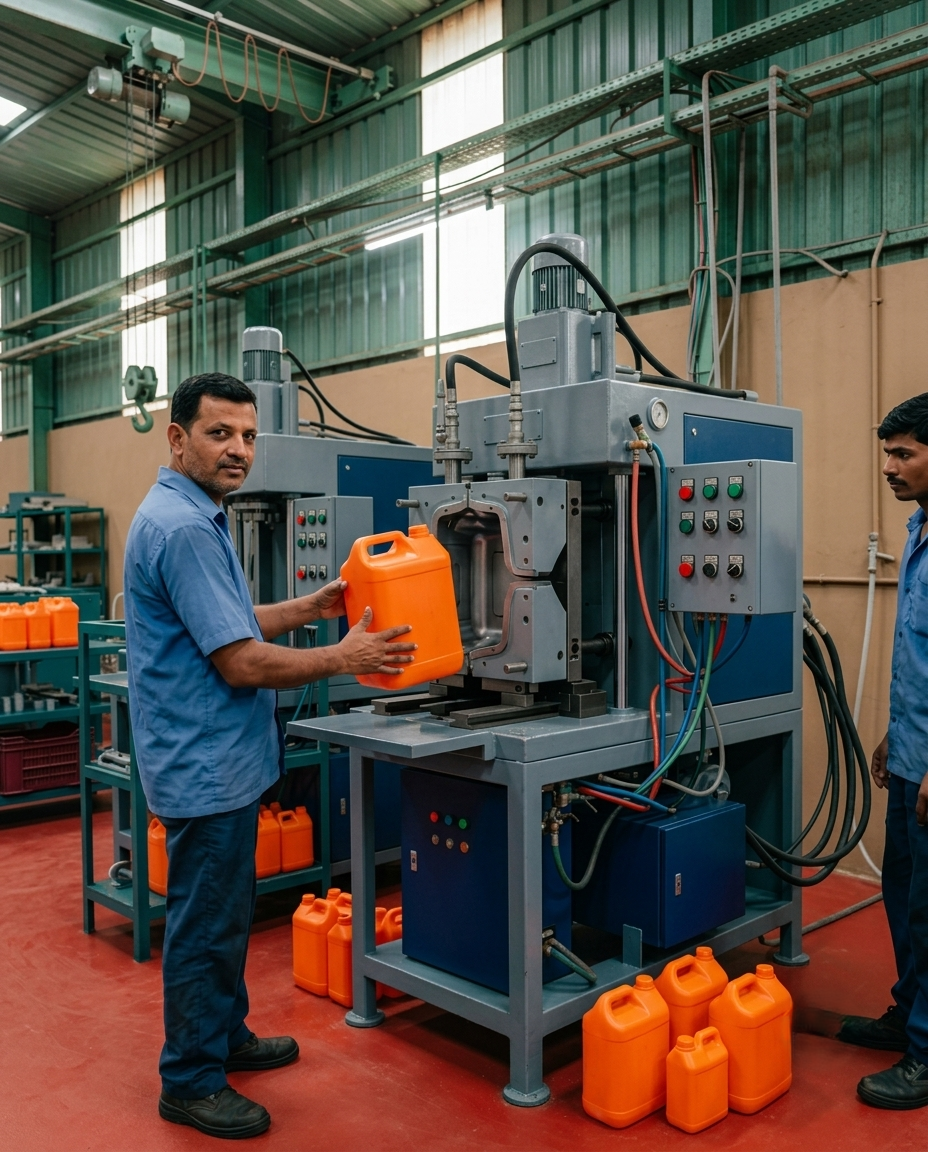 Sagar Plastic Industries manufacturing facility in Morbi Gujarat